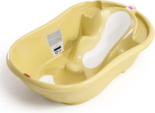 OK Baby Cadă pentru bebeluși cu termometru Galbenă