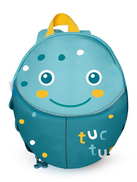 Tuc Tuc Hello Dino Παιδική Τσάντα Πλάτης Μπλε 26x10x10εκ.