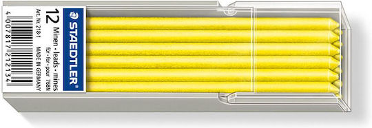 Staedtler 12 Опаковки x 12 Мини Молив Mine Lumocolor Дебелина 3.15мм Жълт