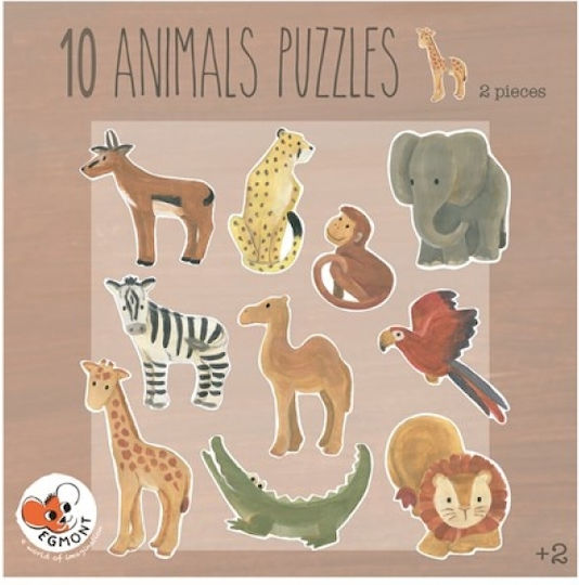 Kinderpuzzle Tiere für 3+ Jahre alt+ Jahre 20pcs Egmont