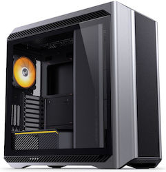 Jonsbo D500 Gaming Full Tower Computer Case with Window Panel Silver