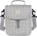 Walking Mum Insulated Bag Shoulderbag I Love Vichy L20 x W12 x H26cm. Gray