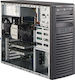 Supermicro SuperChassis 732D4-903B 900W Midi Tower Компютърна кутия Черно