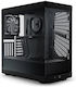 HYTE Y40 Gaming Midi Tower Computer Case with Window Panel Black