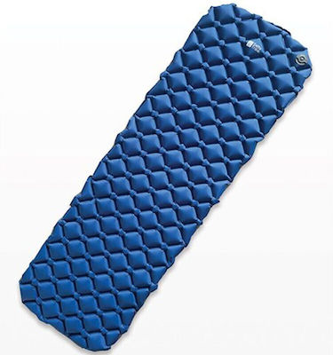 Salty Tribe Ciconians Single Camping Sleeping Mat with Pump Bag 185x55cm Thickness 5cm in Blue color