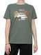 Superdry Femeie Sport Tricou Verde