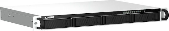 QNap TS-464eU NAS Rack με 4 θέσεις για HDD/M.2/SSD και 2 θύρες Ethernet