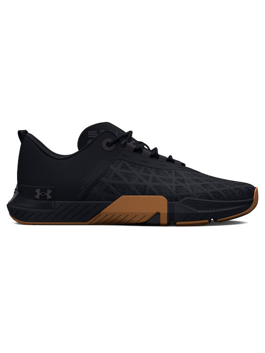 Under Armour Tribase Reign 5 Ανδρικά Αθλητικά Παπούτσια Running Μαύρα
