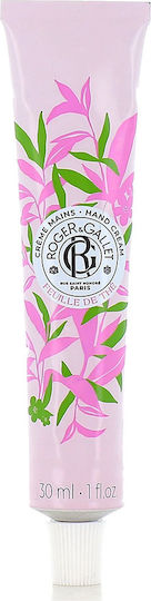 Roger & Gallet Ενυδατική Κρέμα για Σκασμένα Χέρια Feuille De The 30ml