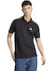Essentials Pique Aeroready Polo Αθλητικό T-shirt Μαύρο