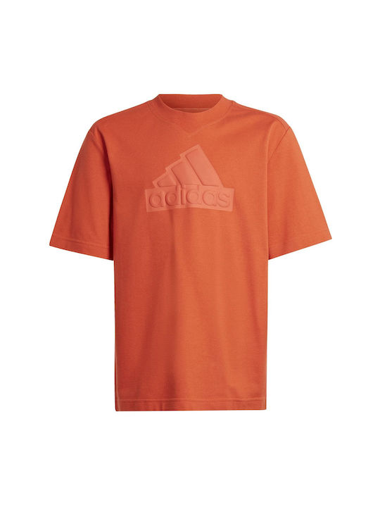 Adidas Παιδικό T-shirt Πορτοκαλί