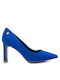 Xti Suede Heel Blue