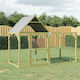 vidaXL Wooden Poultry Coop M2 x W1.5 x H1m