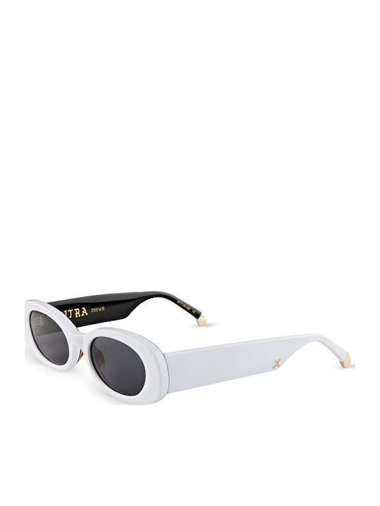 Oscar & Frank Citra Damen Sonnenbrille mit Weiß...