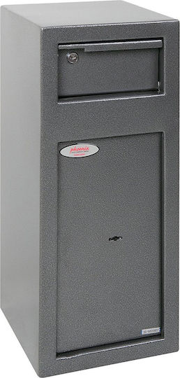 FOINIX Seif cu Cheie cu Dimensiunile L25xW25xH60cm cu Greutatea 17kg SS0992KD