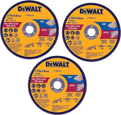 Dewalt DT20592 Δίσκος Κοπής Μέταλλο 76mm 3τμχ
