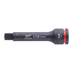Milwaukee Kastanienverlängerung Shockwave mit Karré 3/4" und Länge 175mm
