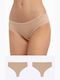 Vamp Damen Slip 2Pack Beige