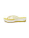 Clarks Arla Glison Women's Flip Flops Yellow 26172467
