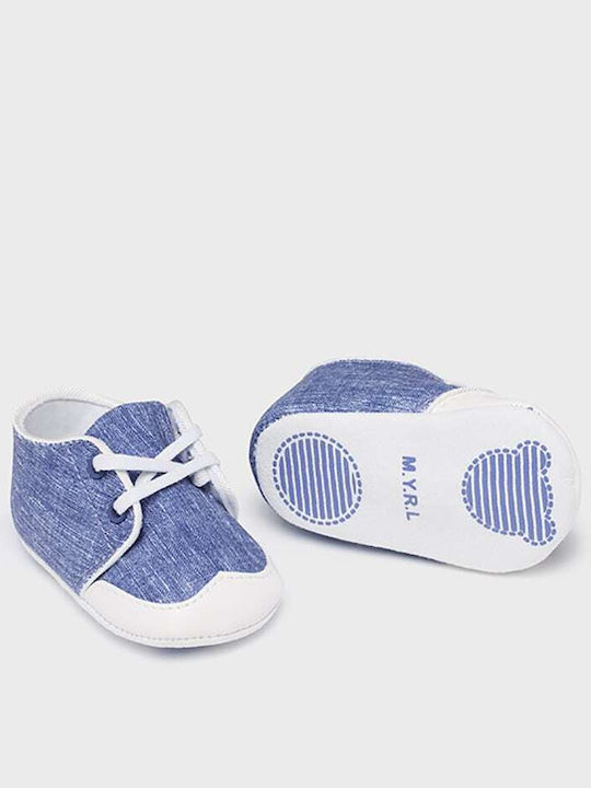 Mayoral Βρεφικά Sneakers Αγκαλιάς Μπλε