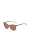 Jimmy Choo Women's Sunglasses with Brown Plastic Frame and Brown Lens