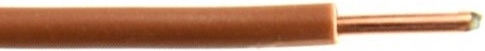 Nexans H07VU Καλώδιο Ρεύματος με Διατομή 1x1.5mm² σε Καφέ Χρώμα 1m