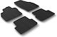 Lampa Set of Front and Rear Mats 4pcs Tray Type VW Taigo 11/2021+ Black
