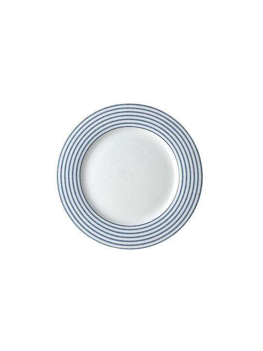 Laura Ashley Candy Stripe Πιάτο Γλυκού από Πορσελάνη Candy Stripe με Διάμετρο 23cm