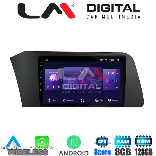 LM Digital Auto-Audiosystem für Hyundai Elantra 2020+ (Bluetooth/USB/WiFi/GPS/Apple-Carplay/Android-Auto) mit Touchscreen 9"