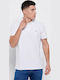 Polo Short Sleeve White Blouse