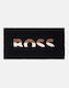 Hugo Boss Bold Strandtuch Baumwolle Schwarz 160x80cm.