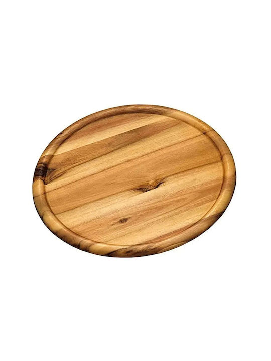 Kesper Serving Platter Πίτσας Wooden 32x32x2εκ. 1τμχ