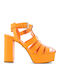 Sandalen Orange