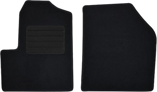 Rigum Front Mats 2pcs for Ford Tourneo Connect / Transit Connect Black