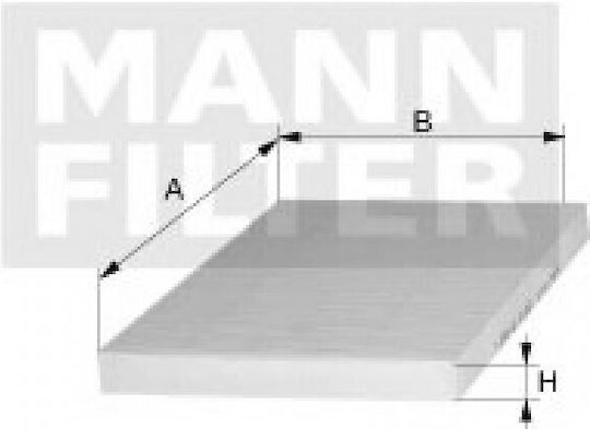 Mann Filter Activated Carbon Cabin Filter Opel Astra 5-MN