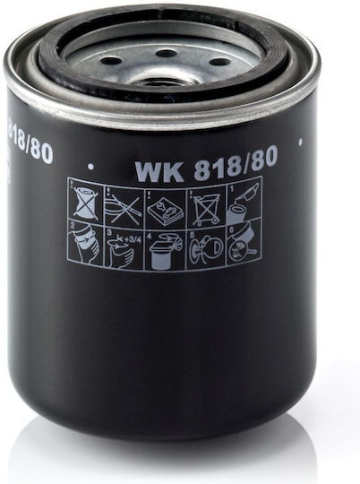 Mann Filter Car Fuel Filter for John Deere 1000-Serie / 200-Serie / 2000-Serie / 300-Serie / 3000-Serie WK818/80