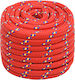vidaXL Rope Knitted 20mm Red