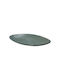 Fylliana Round Ceramic Decorative Platter 600384 Green 41x41x5.1cm