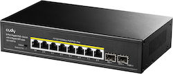 Cudy GS1008PS2 Unmanaged L2 PoE+ Switch with 8 Gigabit (1Gbps) Ethernet Ports and 2 SFP Ports