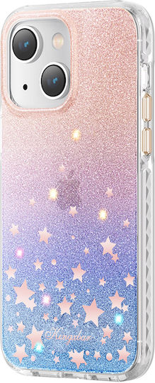 Kingxbar Heart Star Задна корица Силикон 0.3мм Многоцветен (iPhone 14 Plus)