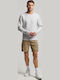 Heavy Men's Shorts Cargo Dress Beige