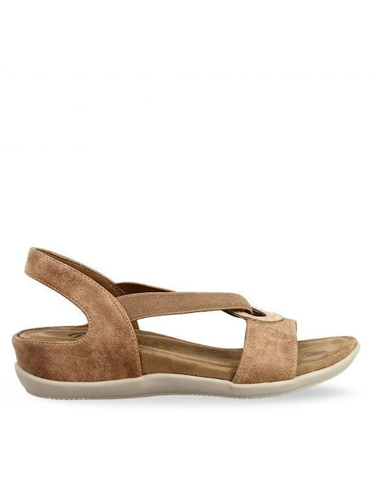 Parex Women's Suede Platform Shoes Camel