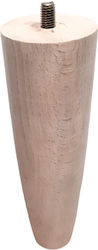 JGS S.A. Ξύλινο Πόδι 18.5cm Μπεζ JGS S.A. Ξύλινο Πόδι 18.5cm Μπεζ