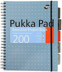 Pukka Spiral Caiet Cu dungi A4 200 de Foi 5 de ...