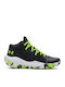 JET 21 Kinder Sportschuhe Basketball mit Schnürsenkeln Schwarz