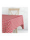 Sunshine Checkered 2024 Red 140x140cm