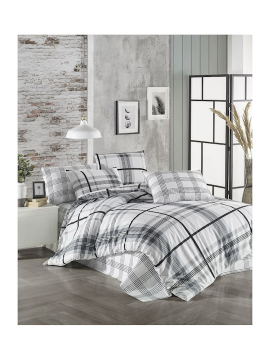 Mc Decor Wood Cotton Duvet Cover Set 160x240cm ...
