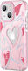 Kingxbar Heart Star Задна корица Силикон 0.3мм ...