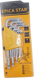 Epica Star Комплект 9 L Торкс Ключове EP-50663