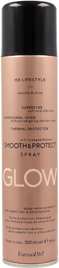 Farmavita Smooth & Protect Glow Spray Haarschutz gegen Frizz 300ml